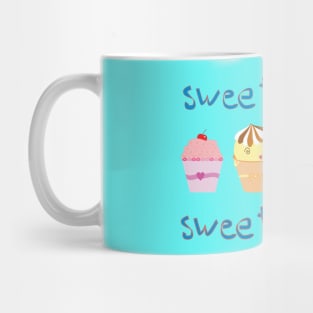 Four funny cakes: sweet dream, sweet team Mug